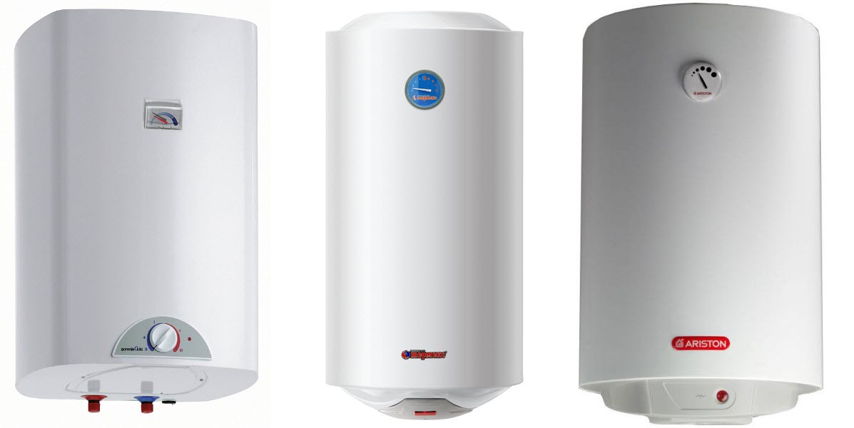Виды водонагревателей